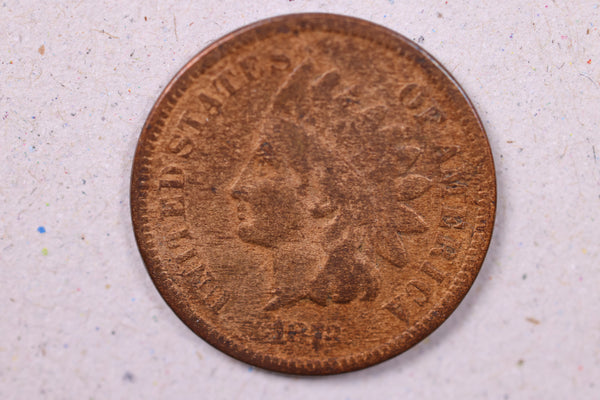 1873 Indian Head Cents., Very Good Details., Store#0965