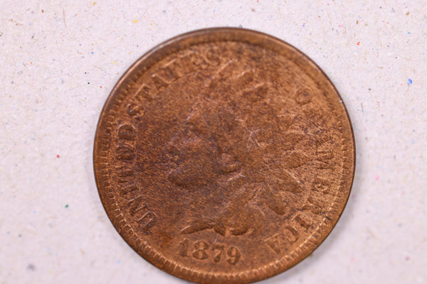 1879 Indian Head Cents., Very Good Details., Store#0967