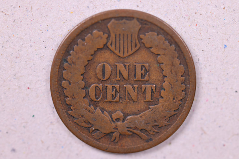 1890 Indian Head Cents., Very Good Circulated Coin., Store