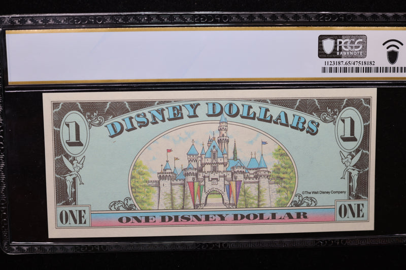 1990 $1, DISNEY DOLLAR - Disney World.. Store Sale