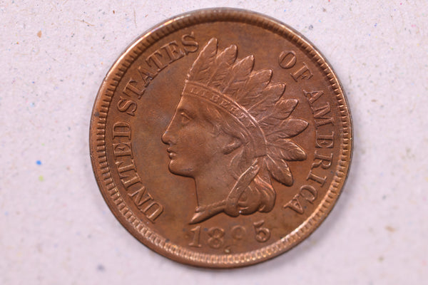 1895 Indian Head Cents., Extra Fine Circulated Coin., Store#0971