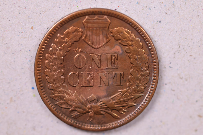 1895 Indian Head Cents., Extra Fine Circulated Coin., Store