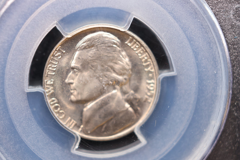 1952-D Jefferson Silver Nickel. PCGS Certified,. Store Sale