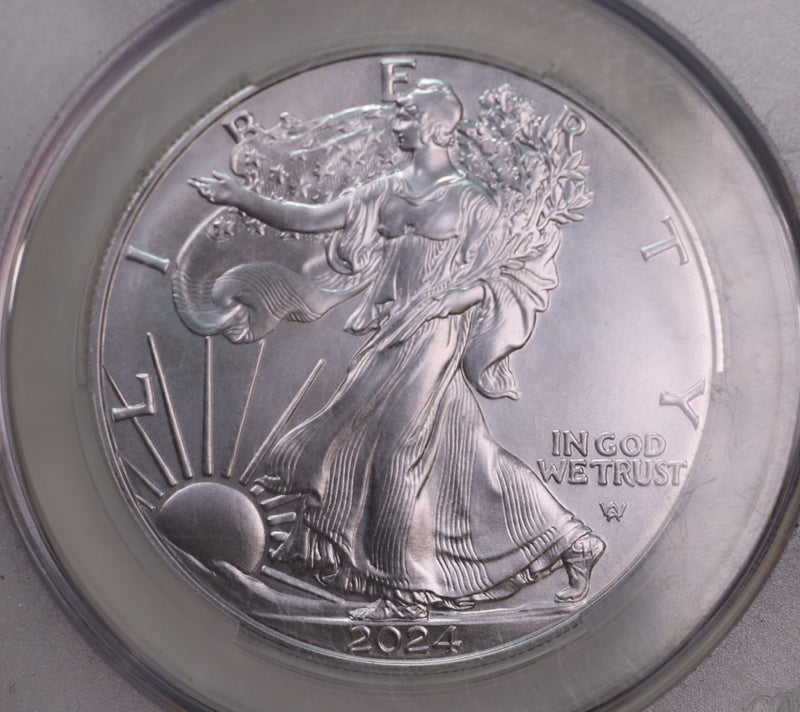 2024 American Silver Eagle., CAC MS-70, Fresh Inventory., Store GSE010