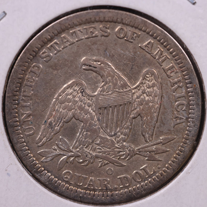 1842-O Seated Liberty Quarter., Very Fine Circulated Coin., Store