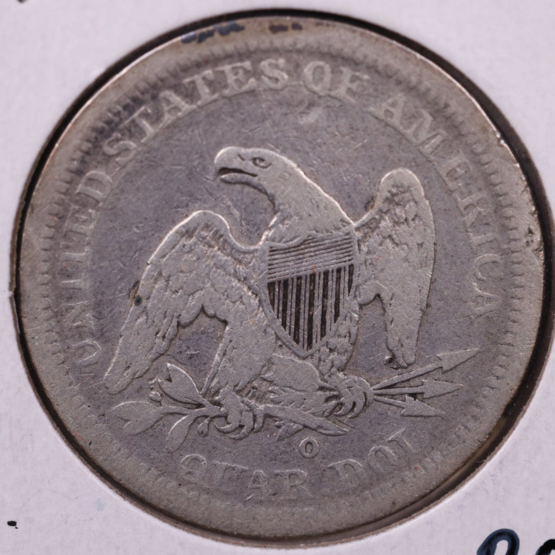 1843-O Seated Liberty Quarter., Fine+ Coin., Store