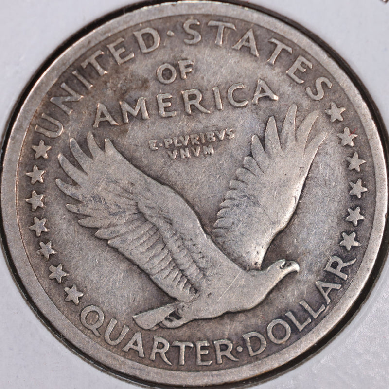 1917 Standing Liberty Quarter, T-1, Very Fine Circulated Coin, Store