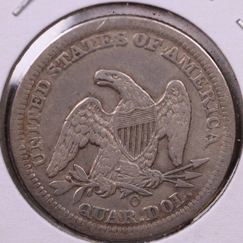 1859-O Liberty Seated Quarter., Extra Fine Circulated Coin., Store