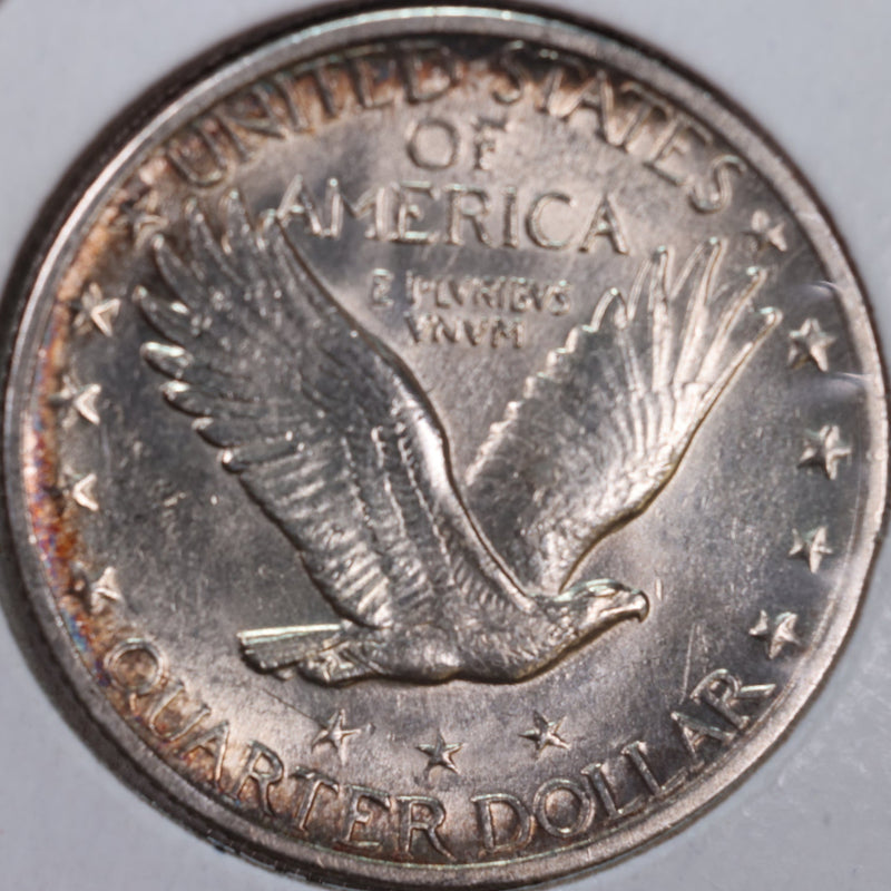 1917 Standing Liberty Quarter, T-2, Mint State Uncirculated Coin, Store
