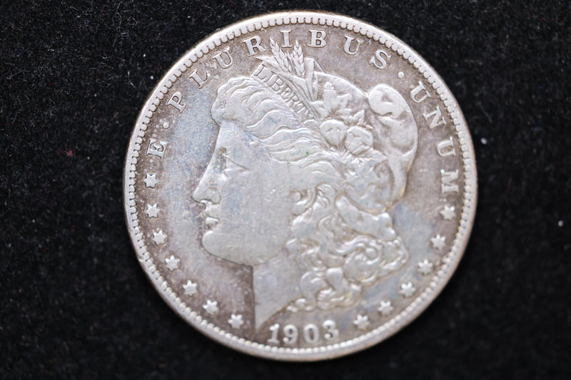 1903-S Morgan Silver Dollar., Circulated Coin. Large Affordable Dollar Sale