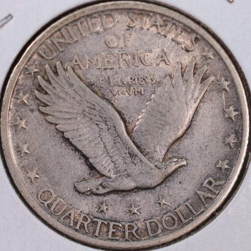 1917 Standing Liberty Quarter, T-2, Extra Fine+ Circulated Coin, Store