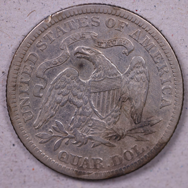 1880 Seated Liberty Quarter, Extra Fine Circulated Coin., Store