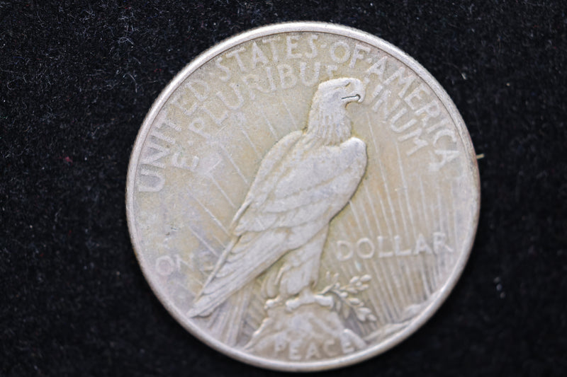 1935 Peace Silver Dollar., Circulated Coin. Large Affordable Dollar Sale