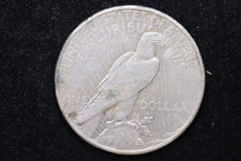 1935 Peace Silver Dollar., Circulated Coin. Large Affordable Dollar Sale