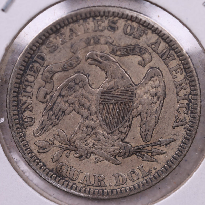 1880 Seated Liberty Quarter, Extra Fine Circulated Coin., Store