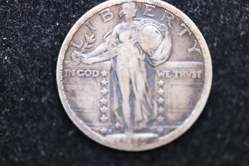 1919-S Standing Liberty Quarter., Circulated Coin. Large Affordable Sale