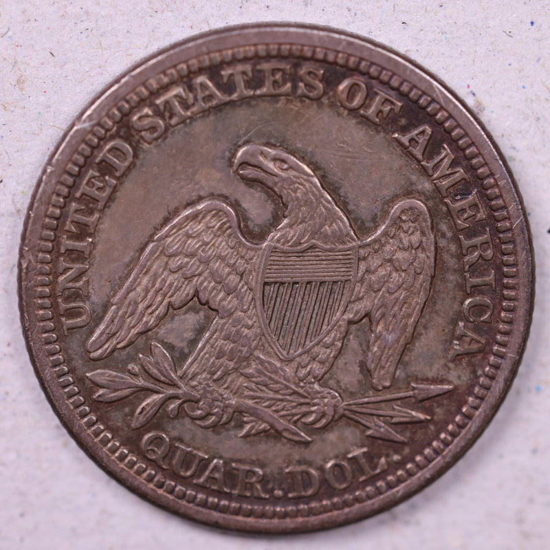 1846 Seated Liberty Quarter., Extra Fine Circulated Coin., Store