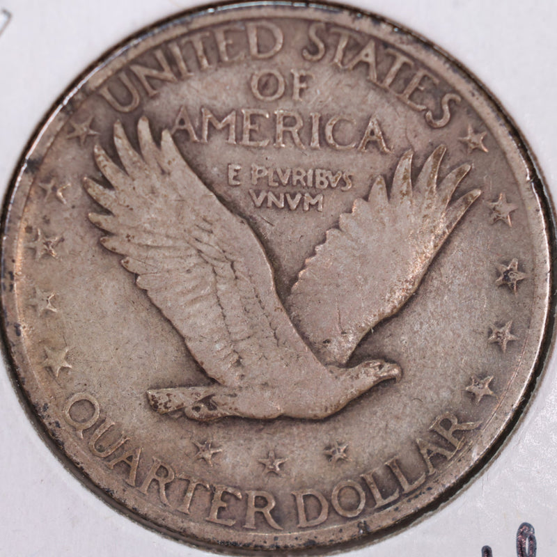 1920 Standing Liberty Quarter, Very Fine Circulated Coin, Store