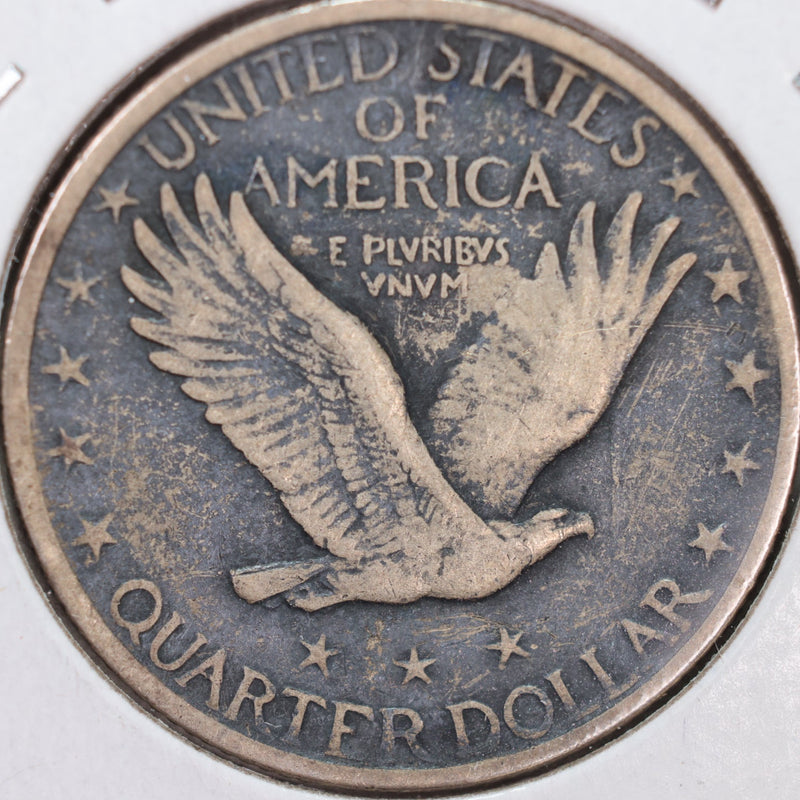 1920 Standing Liberty Quarter, Very Fine+ Circulated Coin, Store