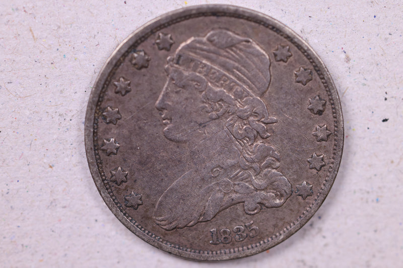 1835 Capped Bust Quarter., Very Fine Circulated Coin., Store