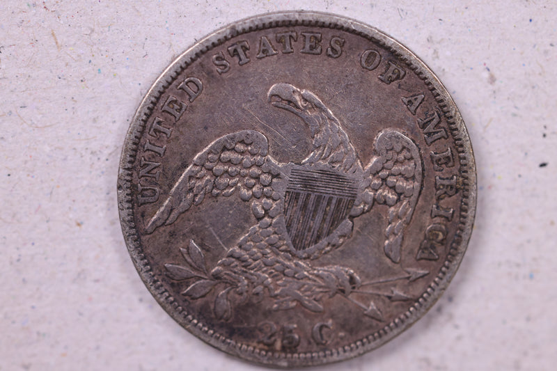 1835 Capped Bust Quarter., Very Fine Circulated Coin., Store