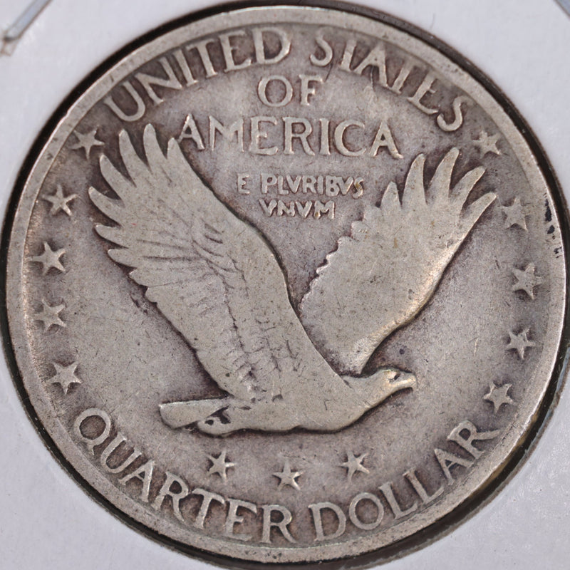 1923 Standing Liberty Quarter, Fine+ Circulated Coin, Store