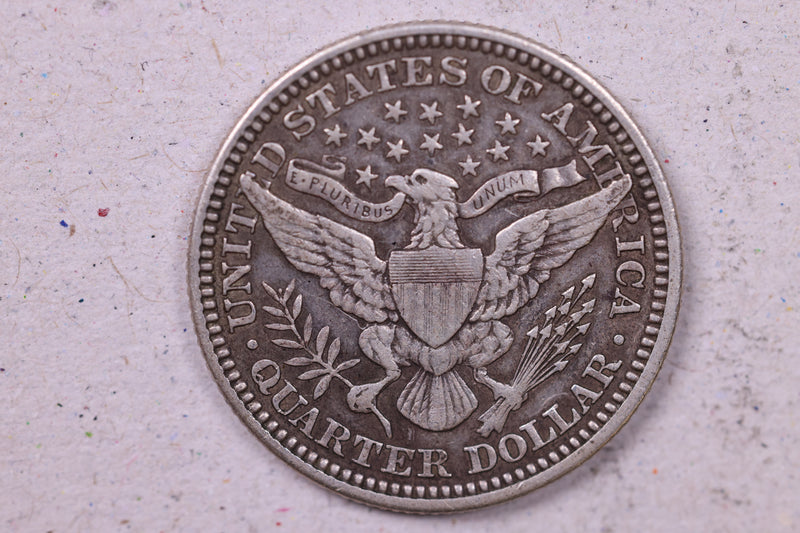 1915 Barber Silver Quarter., Extra Fine Circulated Coin., Store