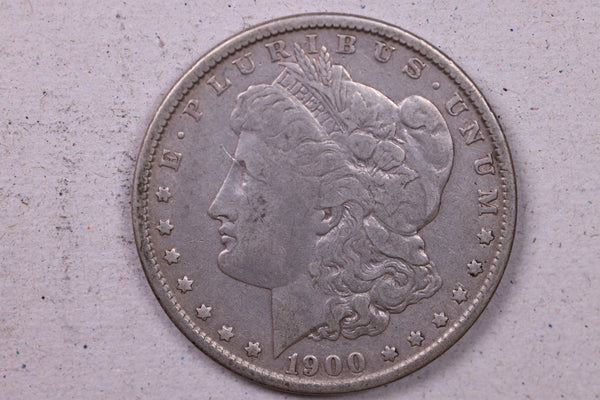 1900 Morgan Silver Dollar., Very Fine Circulated Coin., Store #1209