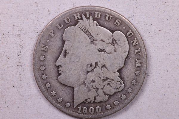 1900-O Morgan Silver Dollar., Very Good Circulated Coin., Store #1210