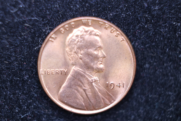 1941 Lincoln Wheat Cents, Affordable Uncirculated Coin, SALE #88124