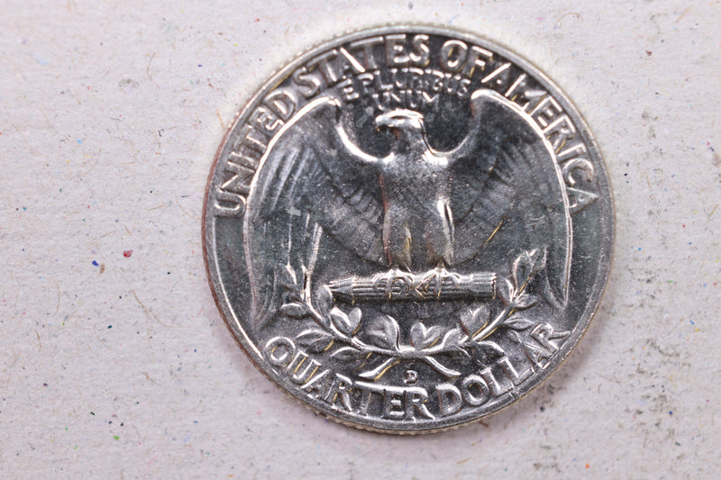 1957-D Washington Silver Quarter., Mint State Coin. Store