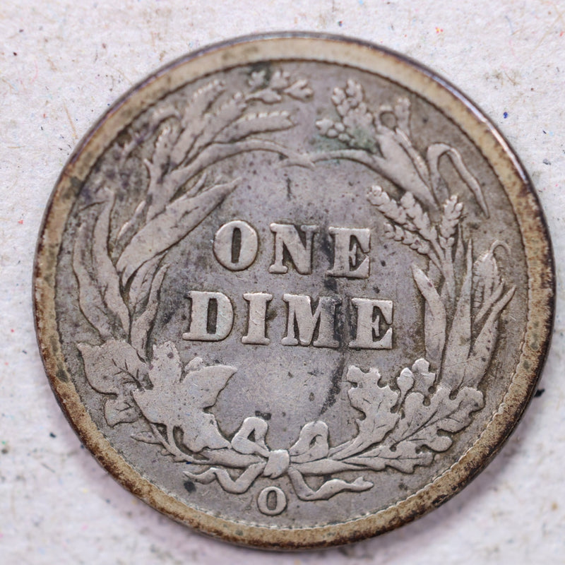 1899-O Barber Silver Dime., Very Good Circulated Coin., Store