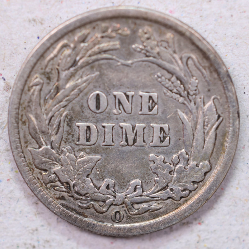 1905-O Barber Silver Dime., Very Fine Circulated Coin., Store