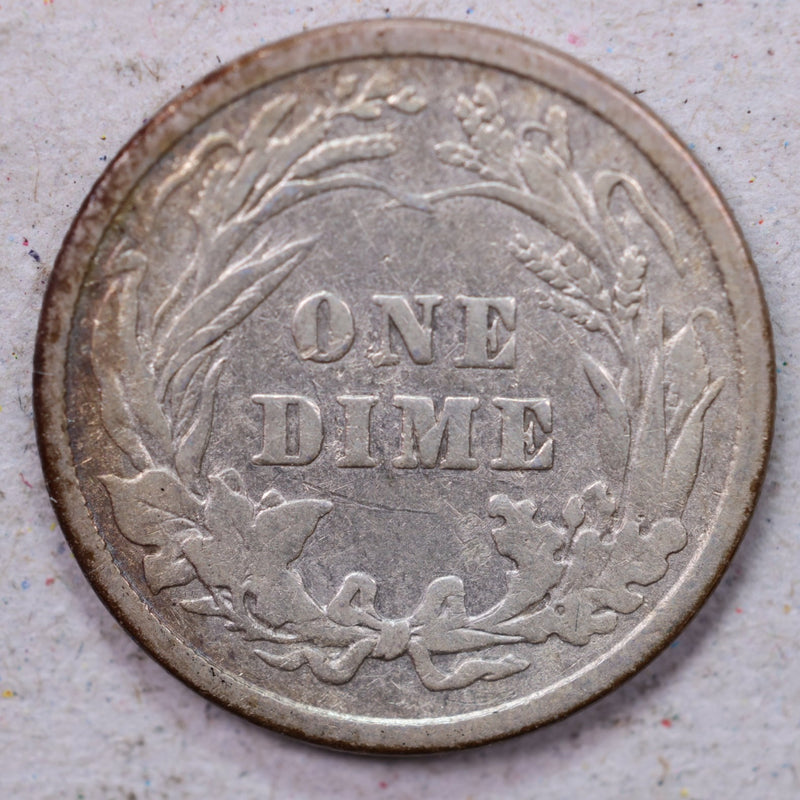 1906 Barber Silver Dime., Very Fine Circulated Coin., Store