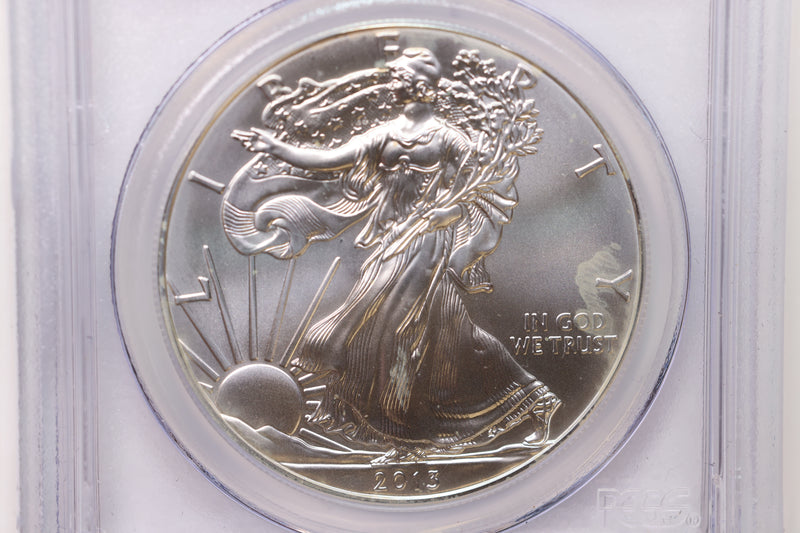 2013-(W) American Silver Eagle, PCGS MS-70, SALE