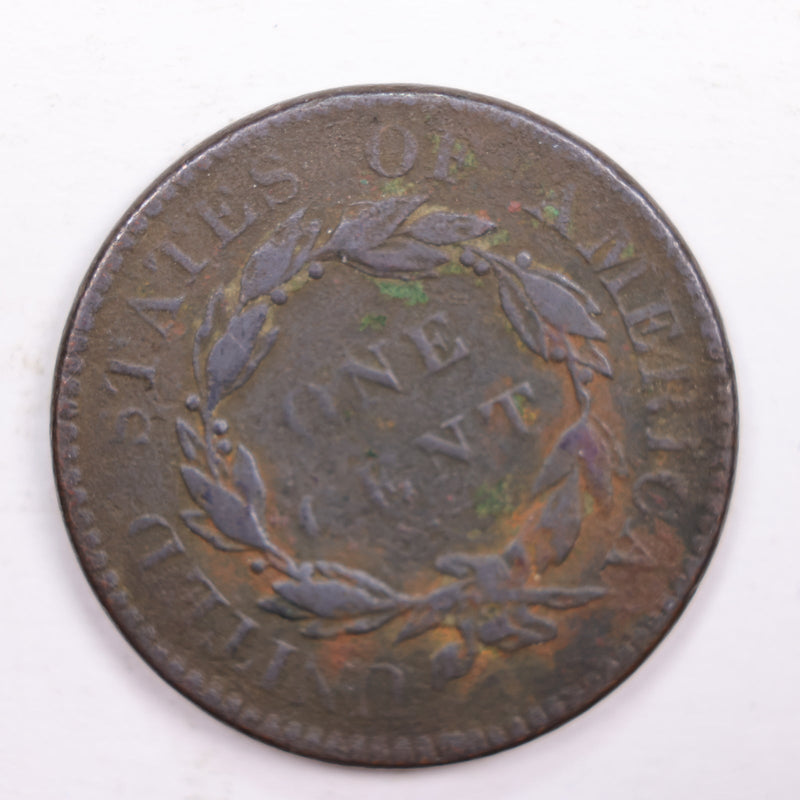 1820 Large Cent., Large Date., About Good Details., Circulated Coin., Store