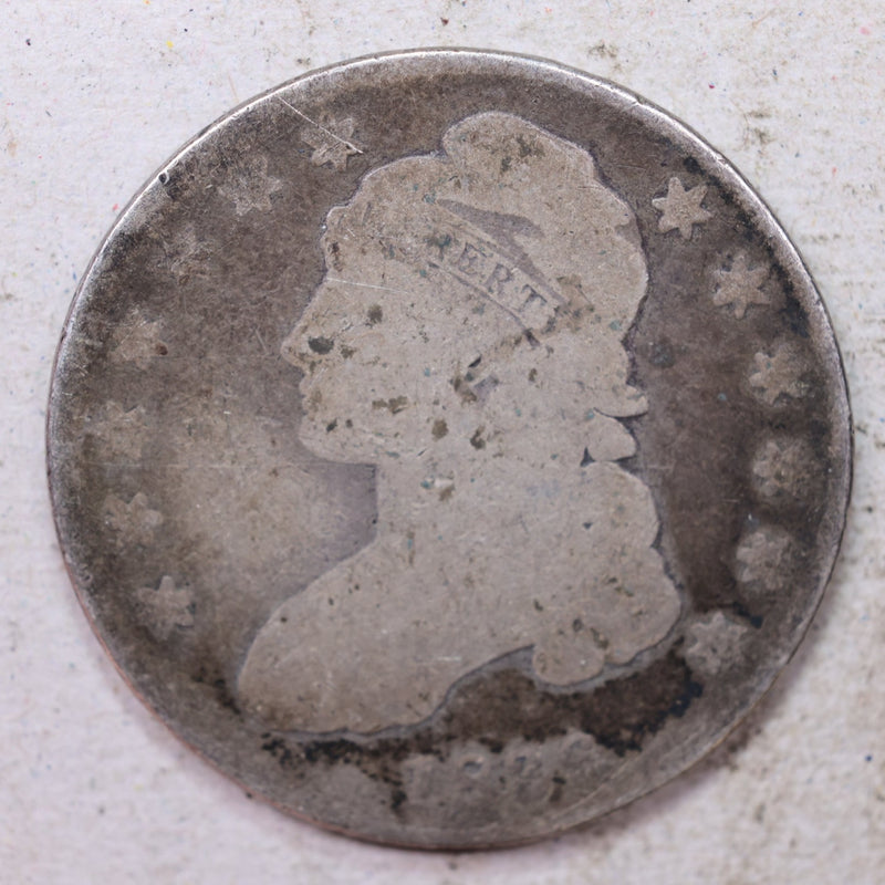 1836 Cap But Half Dollar., Good Circulated Coin., Store