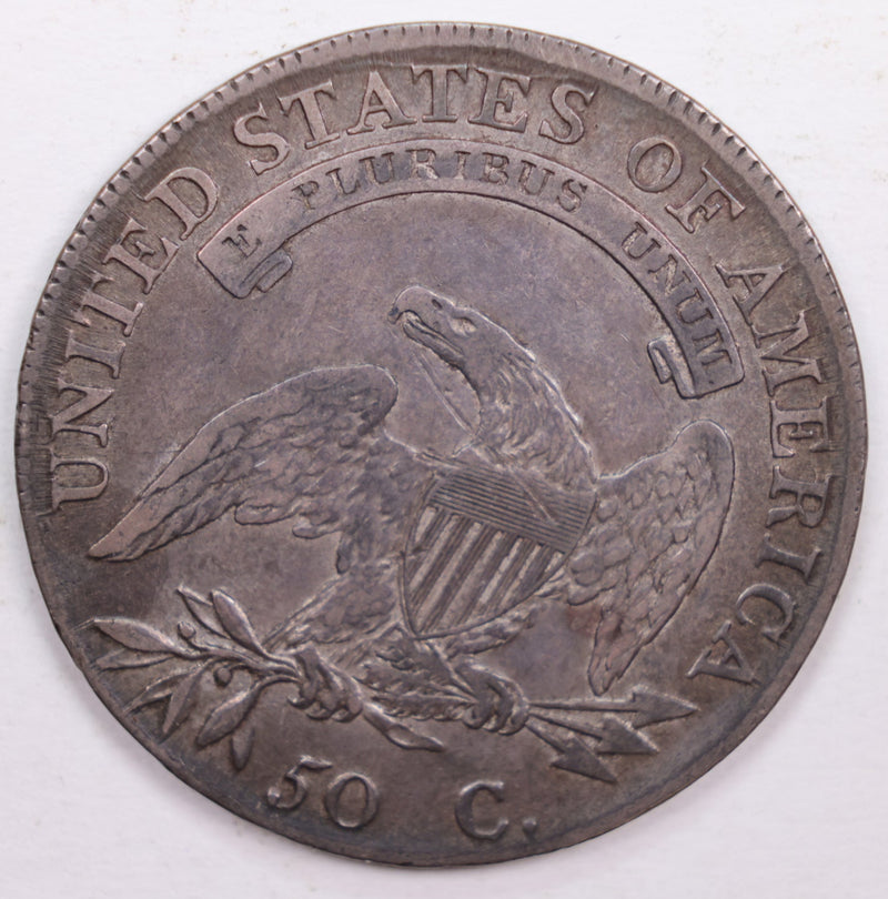 1808 Cap Bust Silver Half Dollar., Fine Details Circulated Coin., Store