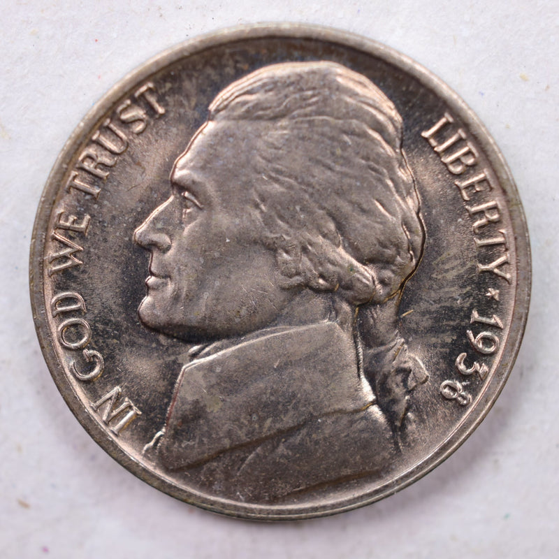 1938-D Jefferson Nickel, Uncirculated coin, Store