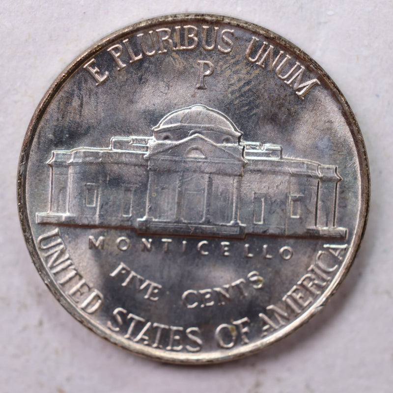 1945-P Jefferson Silver Nickel, Uncirculated coin, Store