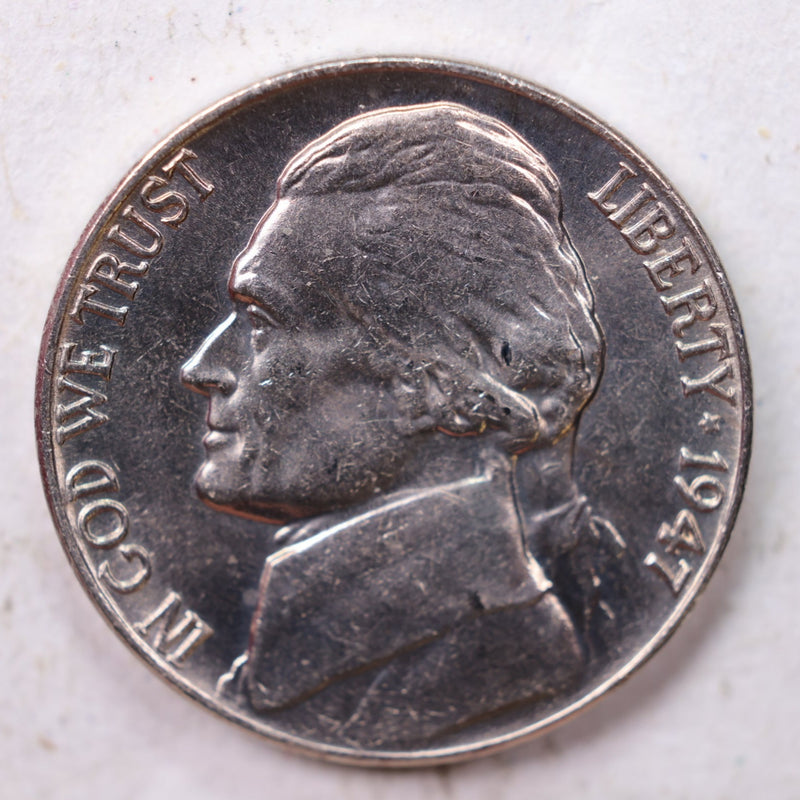 1947 Jefferson Nickel, Uncirculated coin, Store