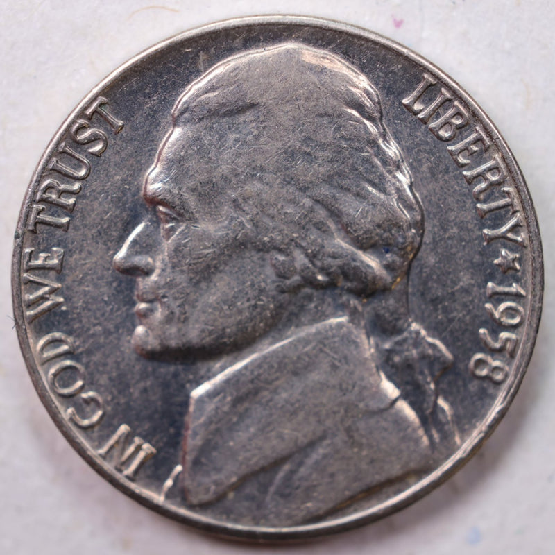 1958-D Jefferson Nickel, Uncirculated coin, Store