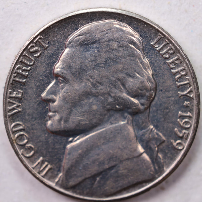 1959-D Jefferson Nickel, Uncirculated coin, Store