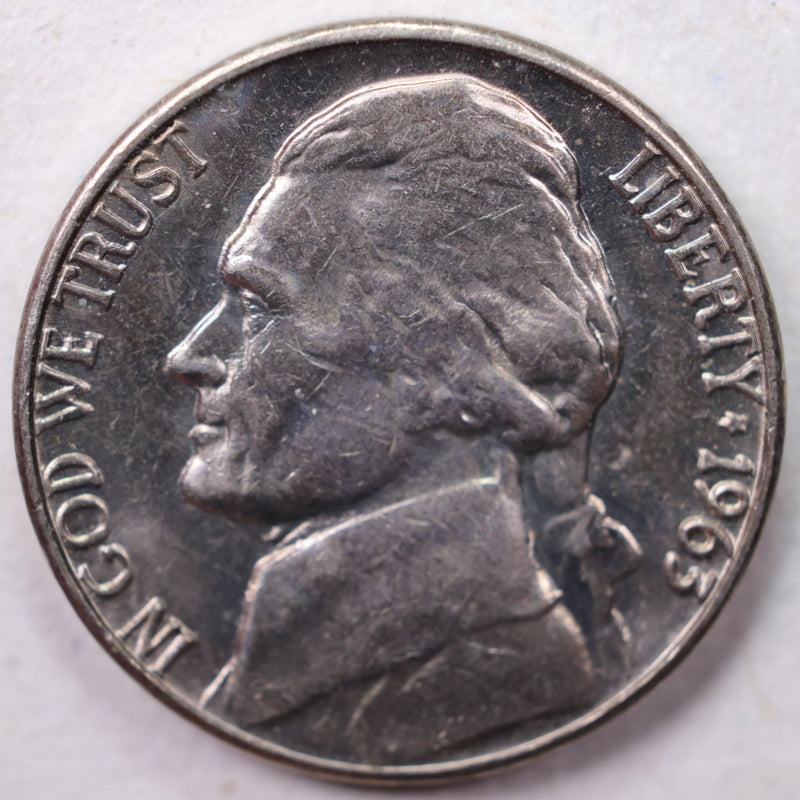 1963-D Jefferson Nickel, Uncirculated coin, Store