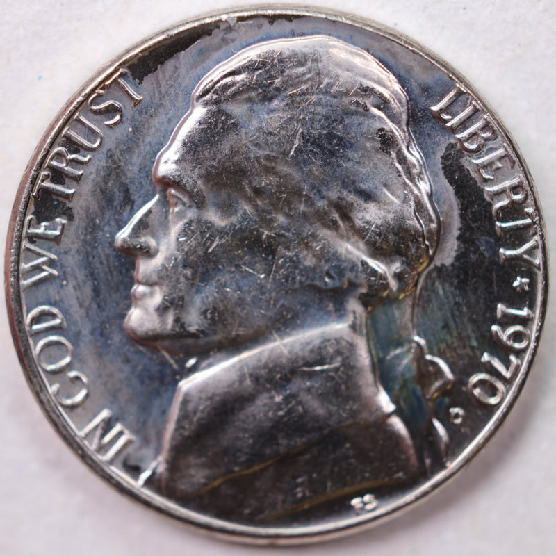 1970-D Jefferson Nickel, Uncirculated coin, Store