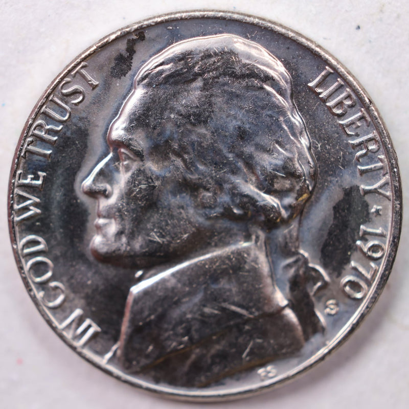 1970-S Jefferson Nickel, Uncirculated coin, Store