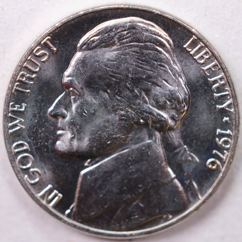 1976 Jefferson Nickel, Uncirculated coin, Store