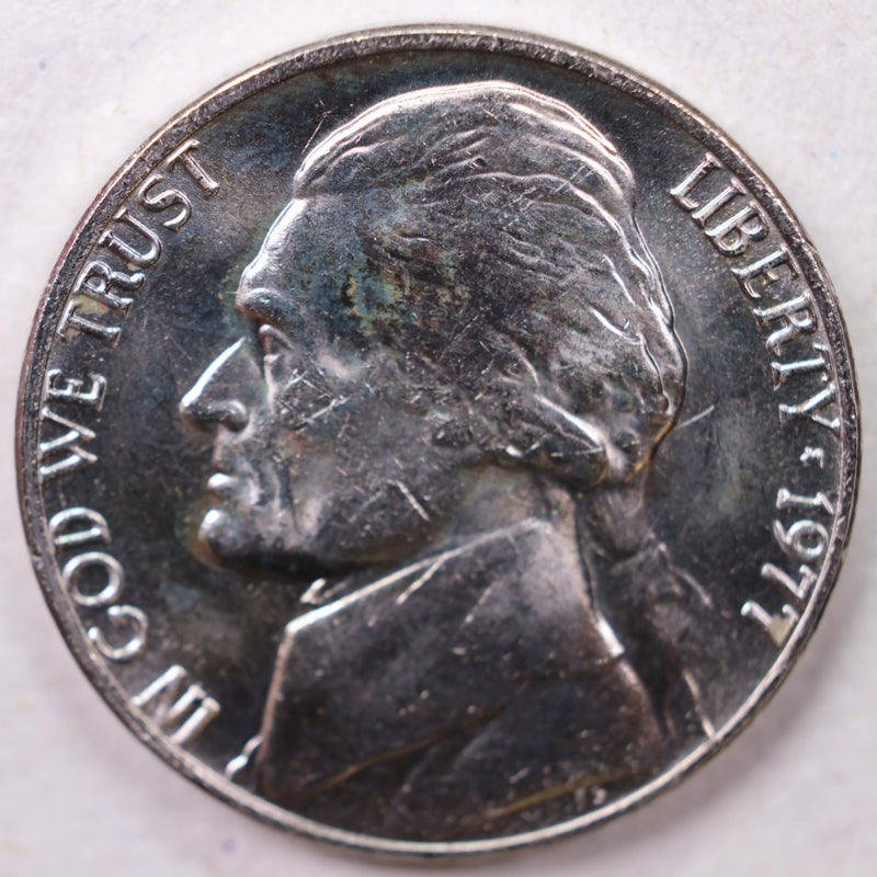 1977 Jefferson Nickel, Uncirculated coin, Store