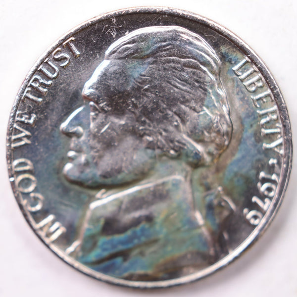 1979 Jefferson Nickel, Uncirculated coin, Store #UN979