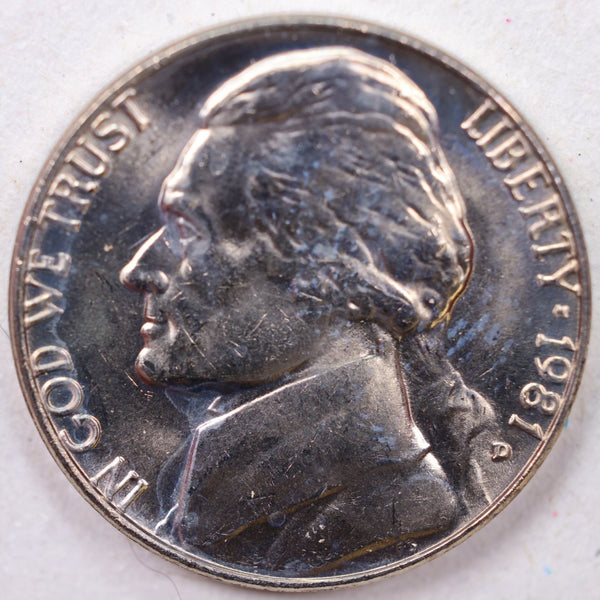 1981-D Jefferson Nickel, Uncirculated coin, Store #UN981D